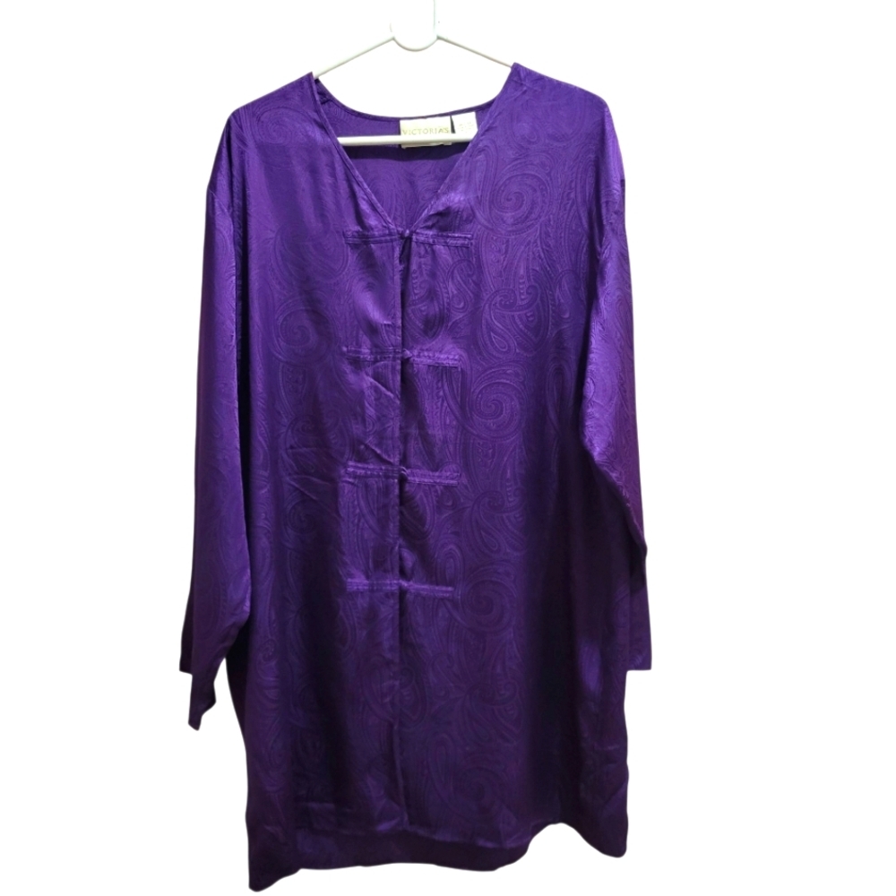 Y2K Victoria Secret Silk Nightie‎ EUC whimsigoth dark romantic vintage